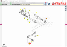 Leva cambio Yamaha XT600