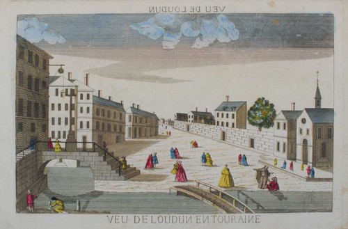 Veduta ottica loudun - veduta,