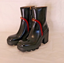 Gucci stivali nuovi in pelle