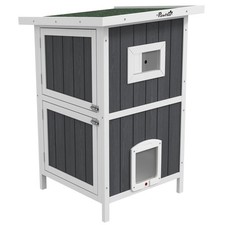 PawHut Casetta per Gatti da