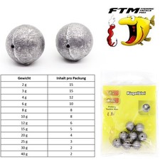 Piombo a sfera 2g - 40g |