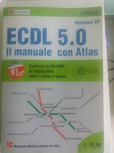 Ecdl manuale con atlas - 5.0,