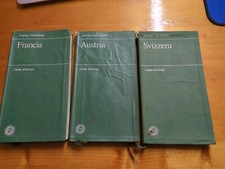 GUIDA D'EUROPA SVIZZERA FRANCIA AUSTRIA TOURING CLUB ITALIANO LIBRO 