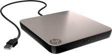 HP Masterizzatore Esterno Slim DVD-R/RW USB 2.0 Nero Titanio 701498-B21