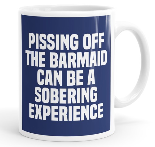 Pissing off the barmaid - pissing,