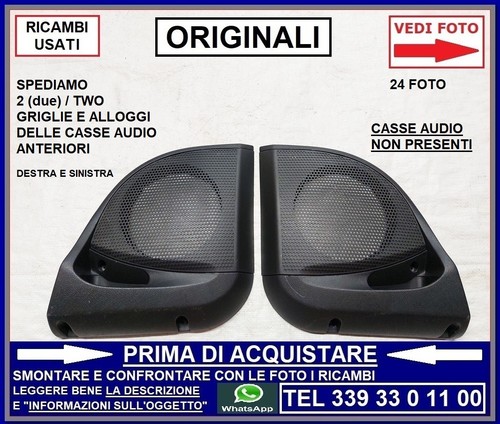 Griglia alloggio cassa audio - griglia,