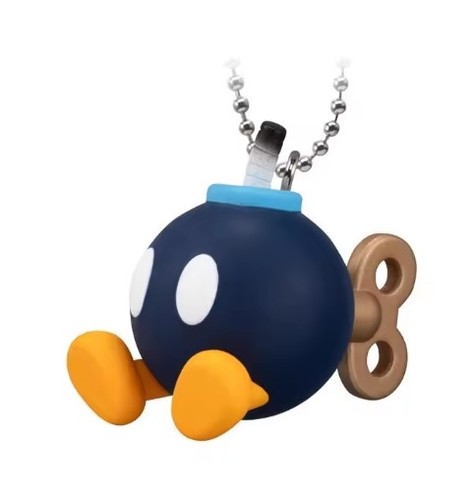Super mario bob omb keychain - mario, bob-omb