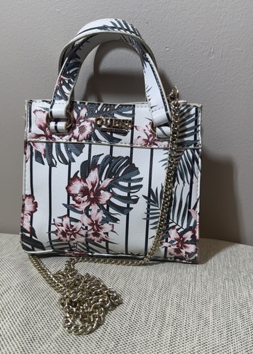 Guess floral crossbody satchel - floral,