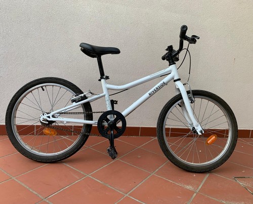 Bicicletta riverside bianca - bicicletta,