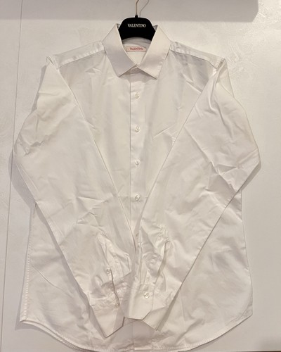 Valentino camicia uomo bianca - camicia,