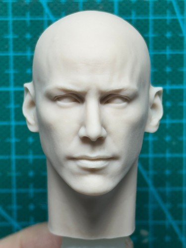 Scultura testa keanu - keanu, reeves
