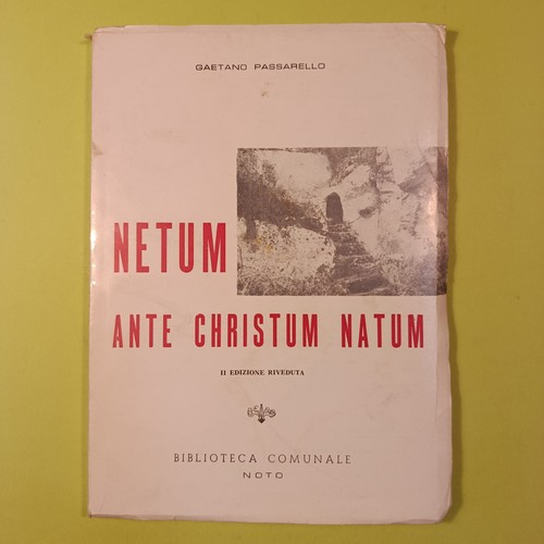 Netum ante christum natum - ante,