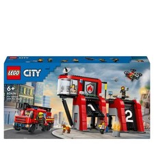 Lego 60414 City - Caserma dei Pompieri e Autopompa