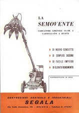 Depliant "La Semovente" Segala