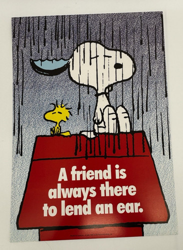 Poster vintage peanuts snoopy - peanuts,