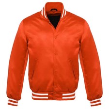 Varsity Letterman giacca raso