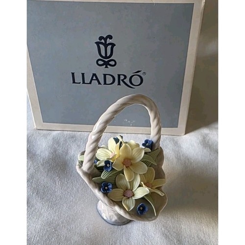 Lladro 7577 basket - lladro, you