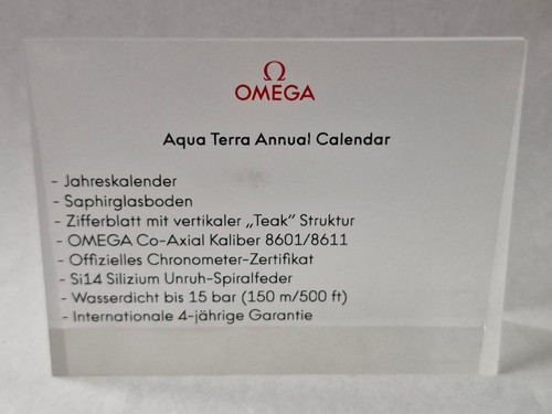 Omega aqua terra annual - aqua,