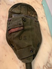 vintage PALA trincea VANCA ESERCITO USA u.s. army 50s folder shovel with stencil