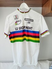 Maglia Le Groupment Luc Leblanc 1995 Campione del Mondo 2XL