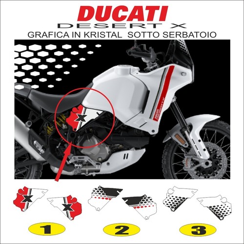 Adesivi grafica per ducati - grafica,