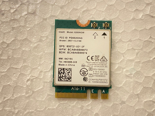 Scheda wifi intel dual - wifi,
