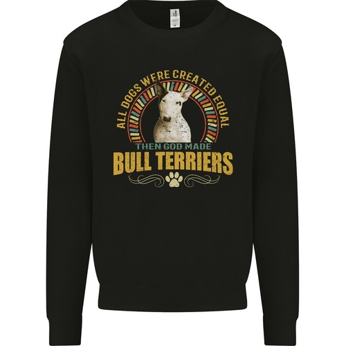 Felpa uomo bull terrier - bull,