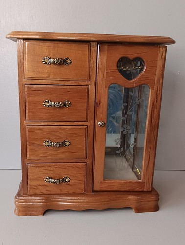 Portagioie vintage legno