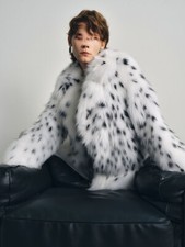 Cappotto moda donna lusso vera