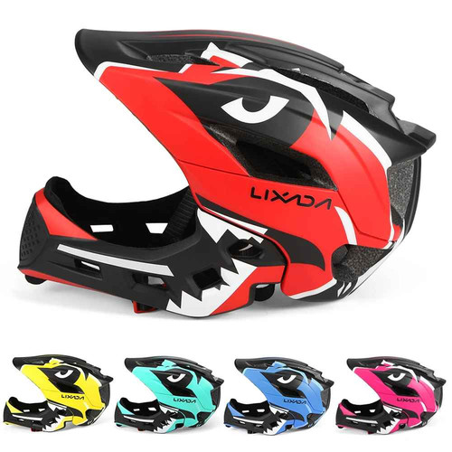 Casco integrale staccabile per