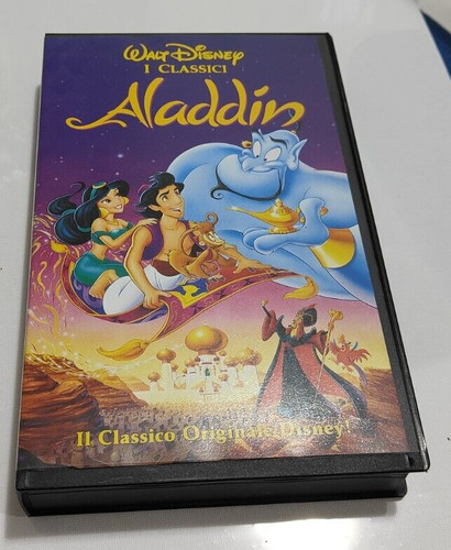 Vhs disney aladdin - vhs,