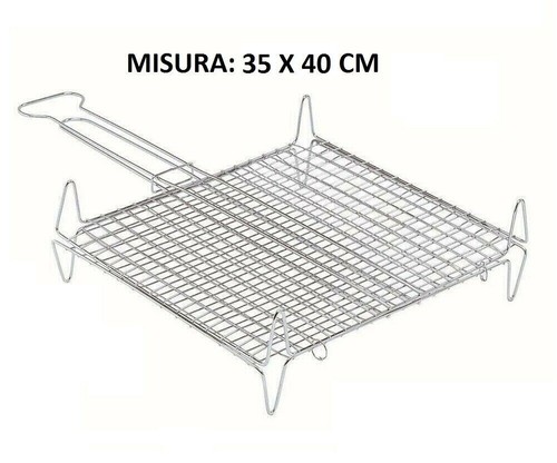 Graticola rete doppia con - a,