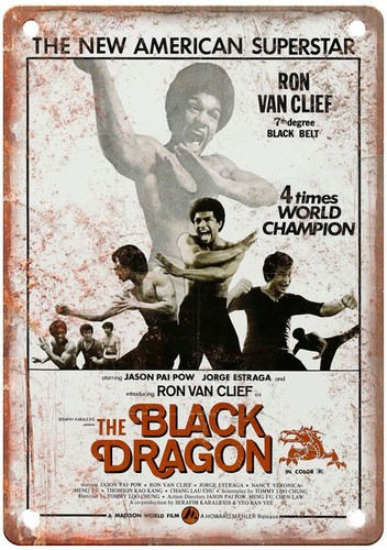 Black dragon poster film - dragon,