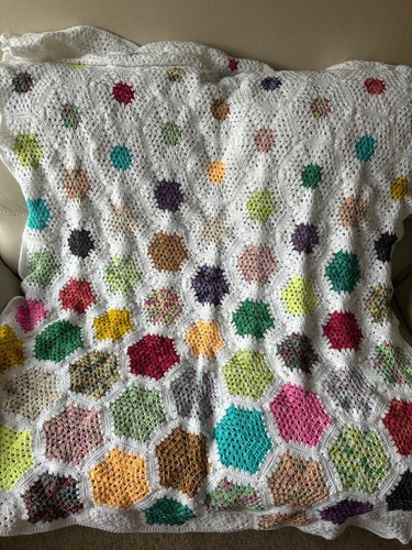 Bellissima coperta fatta - , a