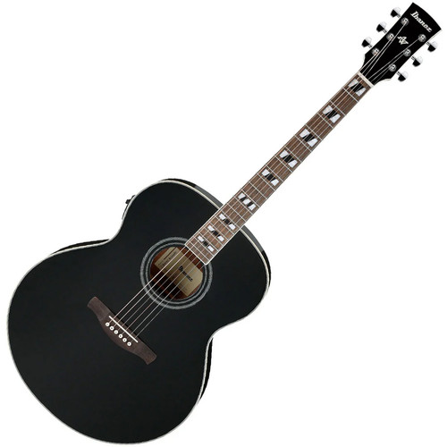Ibanez aj70m1e black high - black,