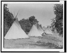 Camp life indiani - del, nord