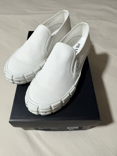 Prada calzature uomo - uomo, gabardine
