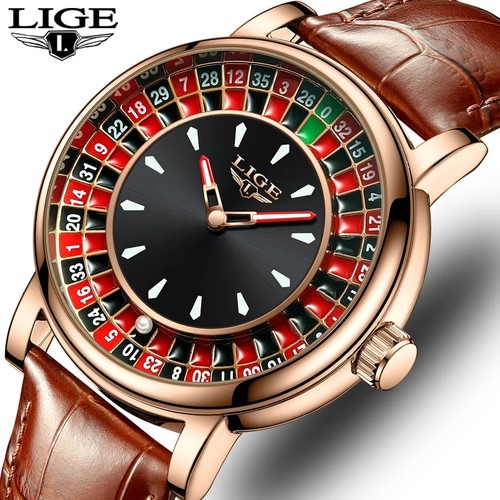 Lige orologio uomo pelle - orologio,