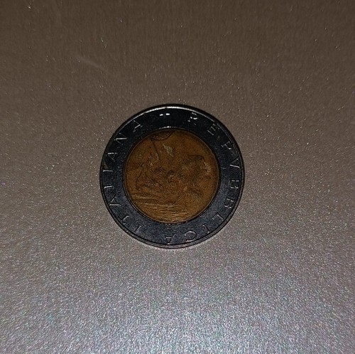 Moneta 500 lire bicolore - 500,
