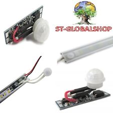 Sensore movimento PIR per barre strisce led 12 24 V 8A rilevatore presenza