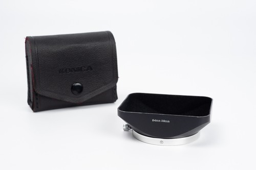 Konica metal lens hood - , for