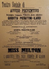 Manifesto originale Drammatica