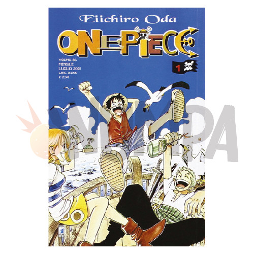 One piece manga - blu, young