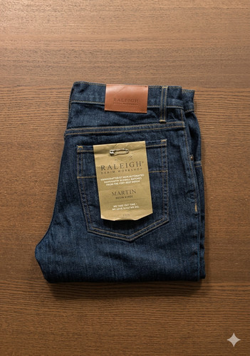 Jeans raleigh denim martin blu - raleigh,
