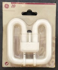 LAMPADA FLUORESCENTE COMPATTA A FARFALLA 2D - 4 PIN GR10Q - 10W GE