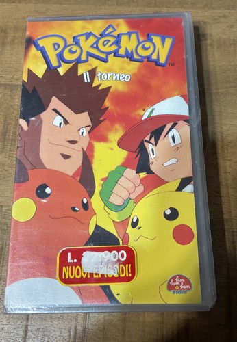 Videocassetta vhs pokémon - videocassetta,