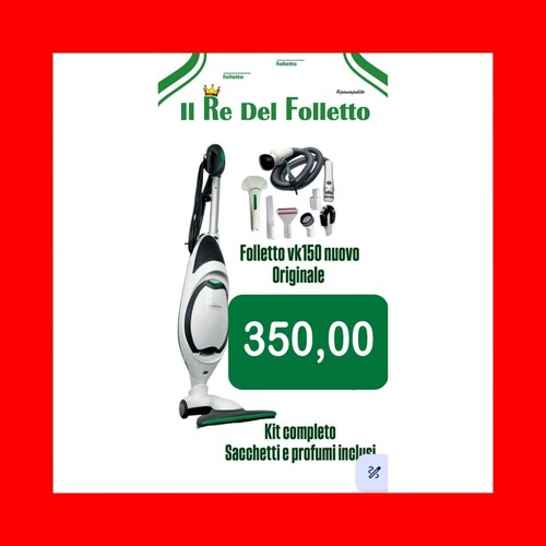 Vorwerk folletto vk50 nuovo - vk50, nuovo+