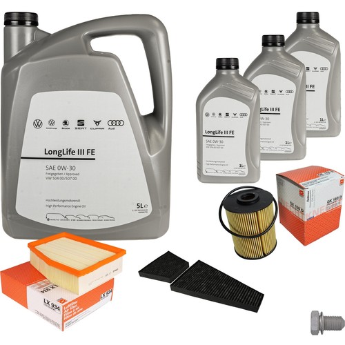 Mahle controllo set olio - 8, l