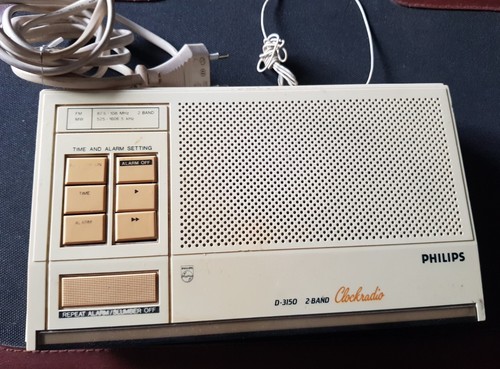 Radio sveglia vintage - vintage, philips