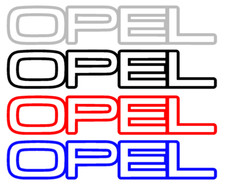 Scritta Opel • Adesivo •
